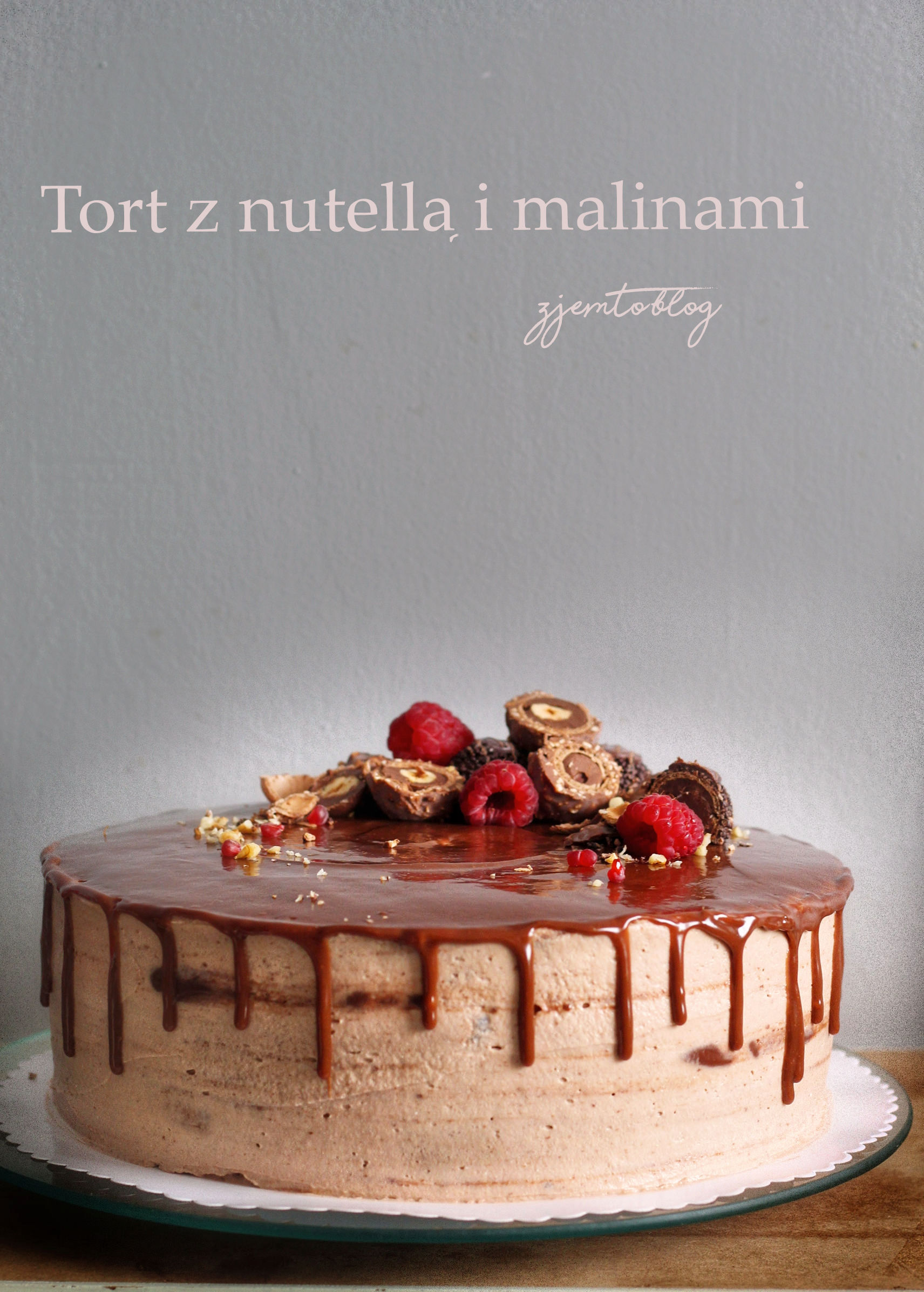tort z nutella a